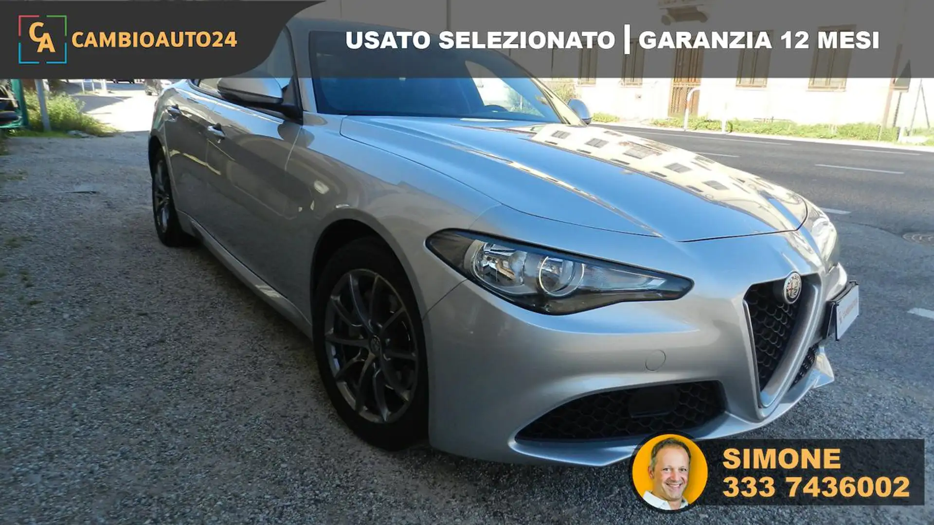 Alfa Romeo Giulia 2.2 Turbodiesel 150 CV AT8 Super Argent - 2