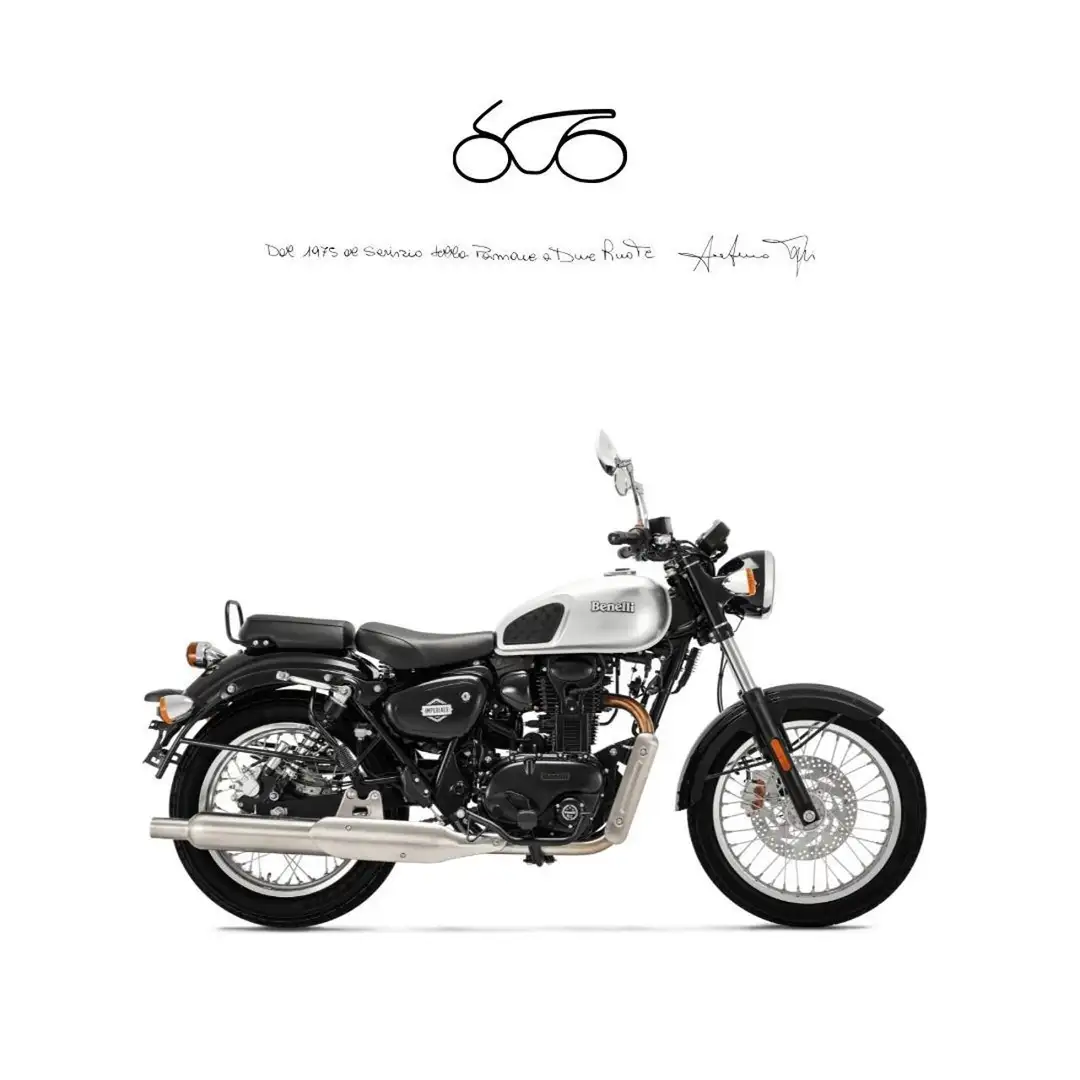 Benelli Imperiale 400 Stříbrná - 1