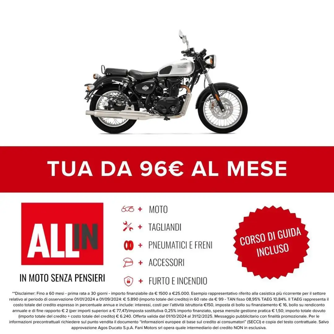 Benelli Imperiale 400 Stříbrná - 2