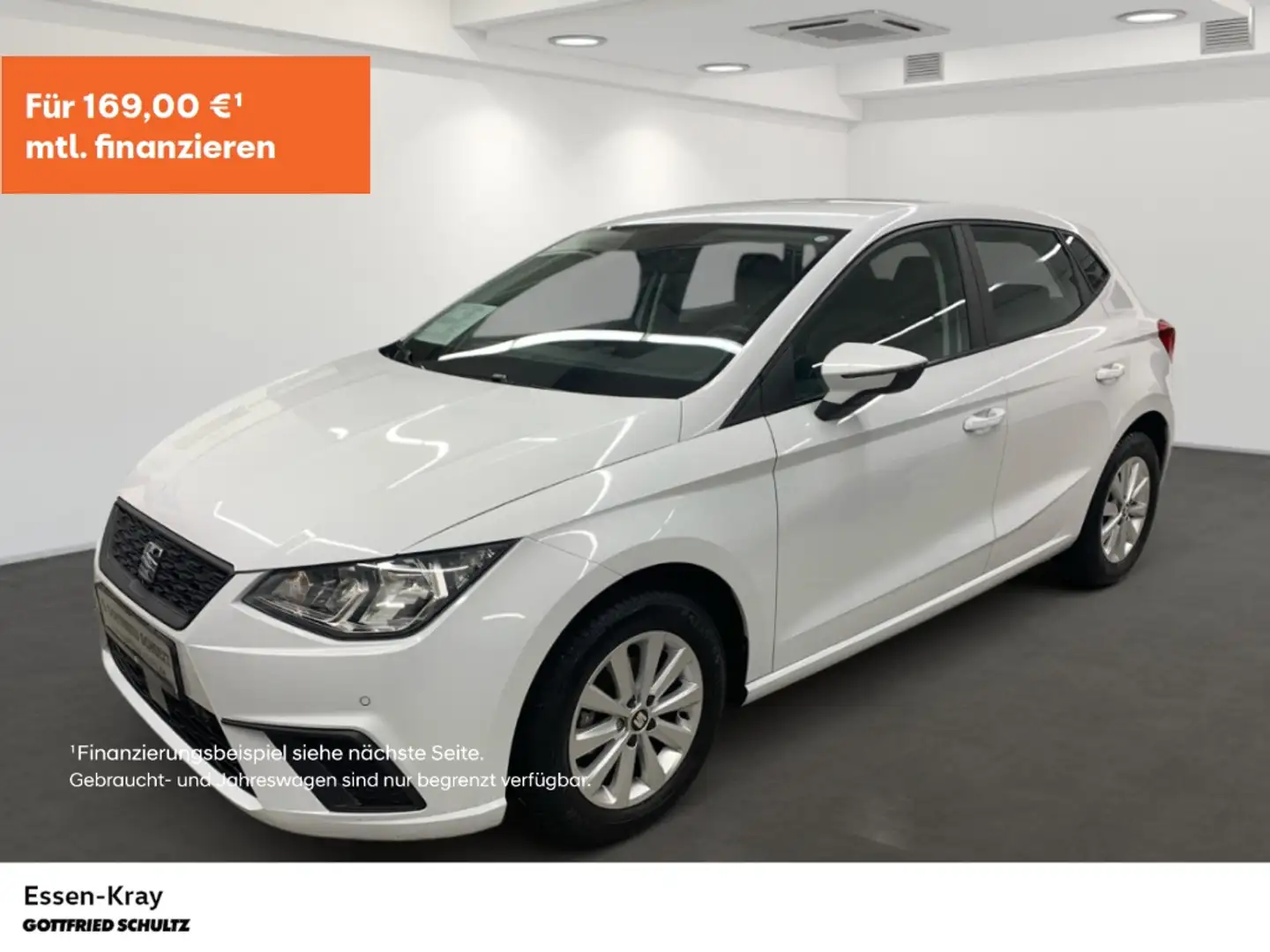 SEAT Ibiza Navi Parkpilot 1.0 TSI Einparkhilfe Sitzheizung Kl Weiß - 1
