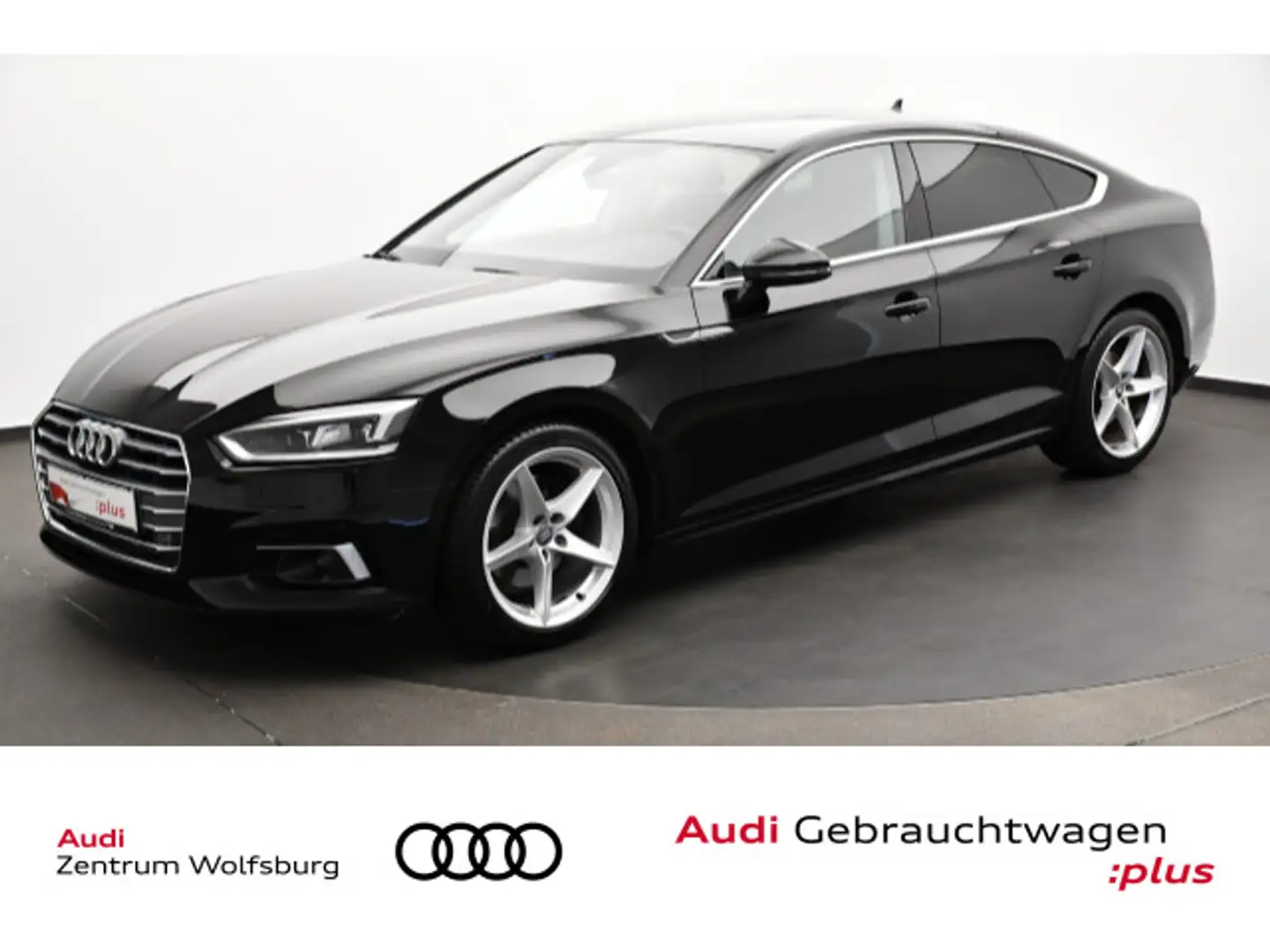 Audi A5 40 TFSI S tronic sport NAVI/LED/TOU Noir - 1