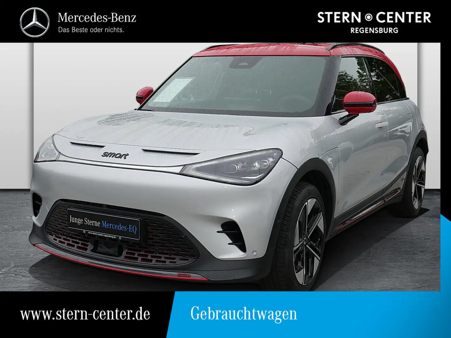 smart #1 BRABUS AWD+HUD+Matrix-LED+MEMORY+PANO+ Silber - 1