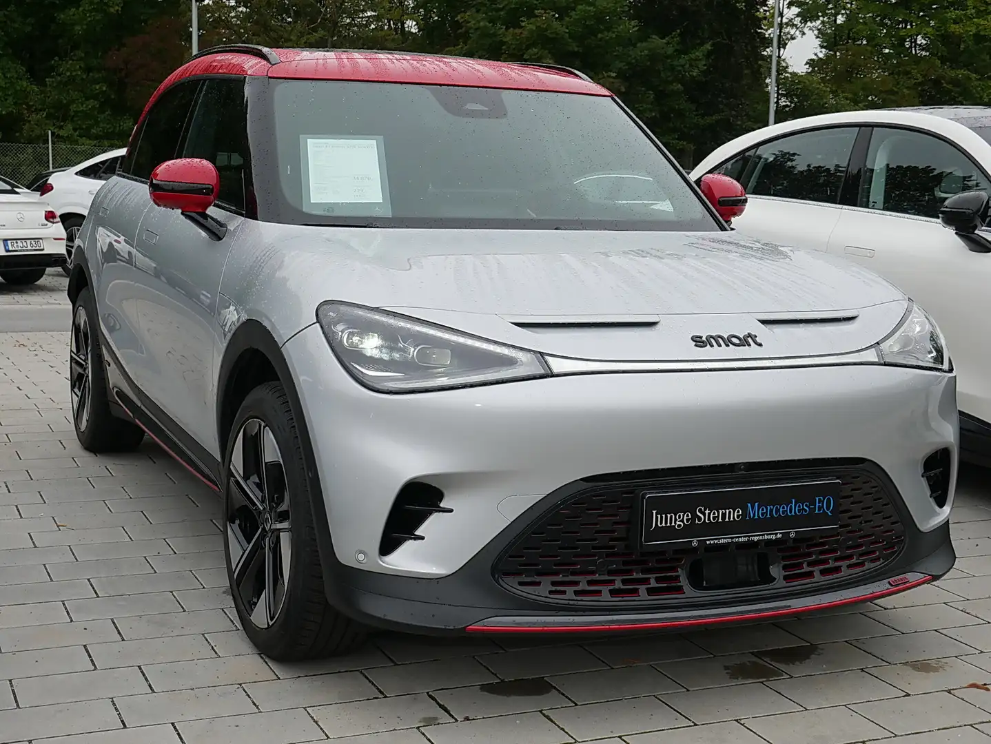 smart #1 BRABUS AWD+HUD+Matrix-LED+MEMORY+PANO+ Zilver - 2