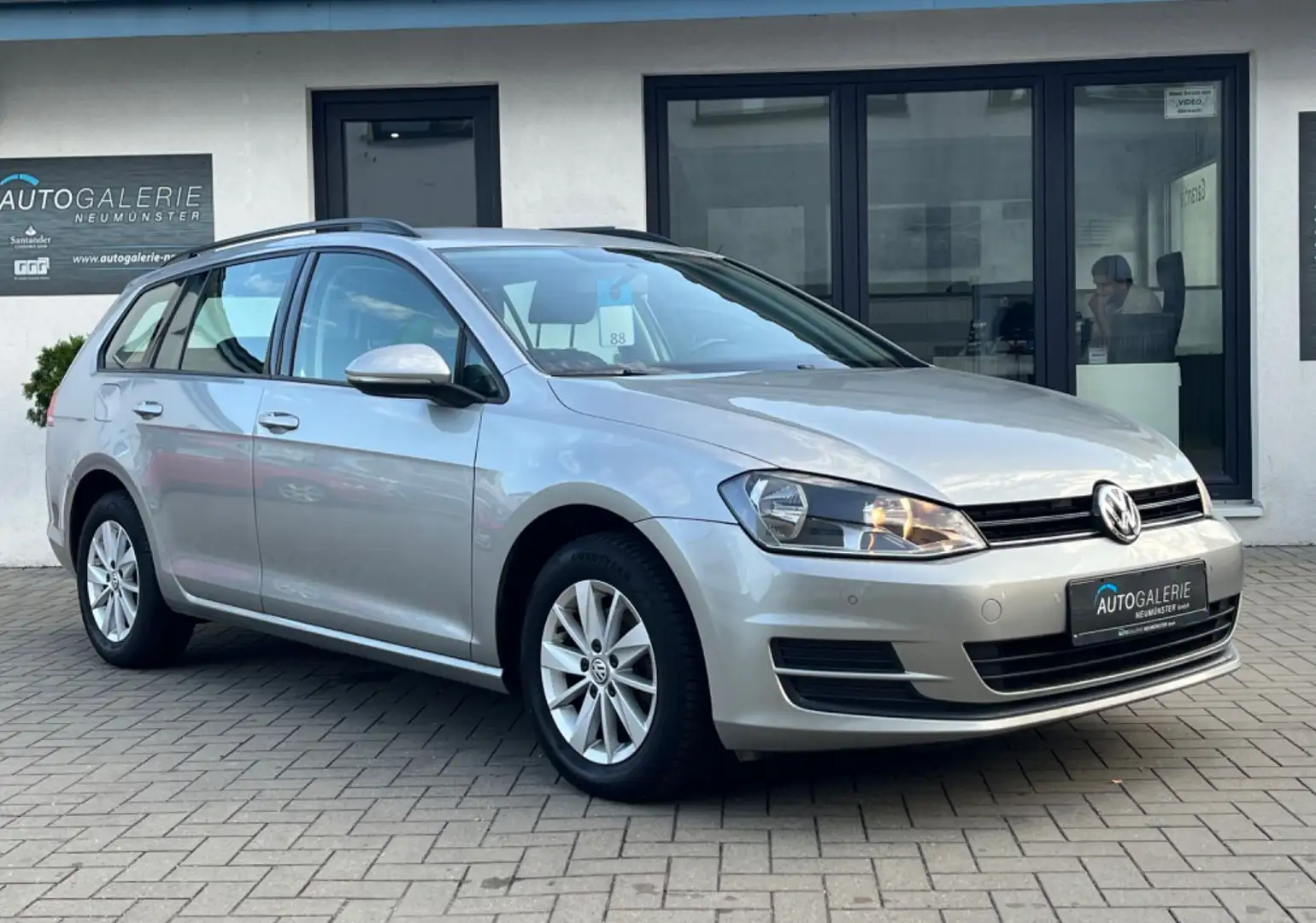 Volkswagen Golf VII Variant MFL°PDC°AHK° VW S-Heft gepfl. Silber - 2