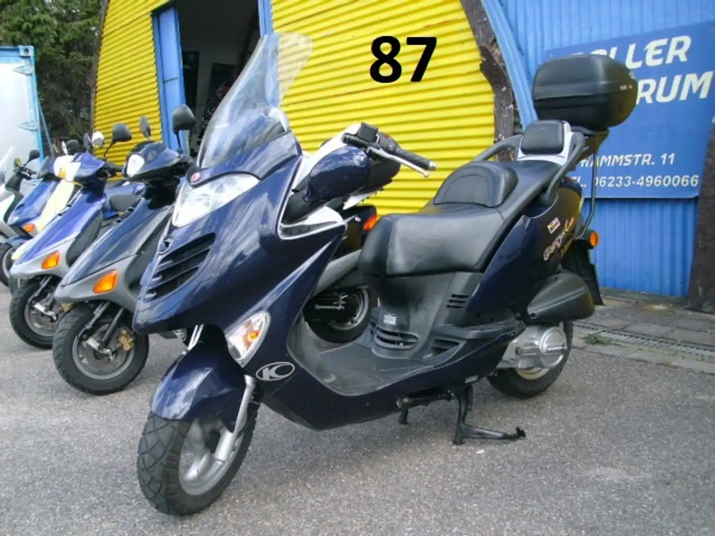 Kymco Grand Dink 125 TOP ZUSTAND(3.Stk) *99 Gebrauchte Roller auf Lager Blauw - 1