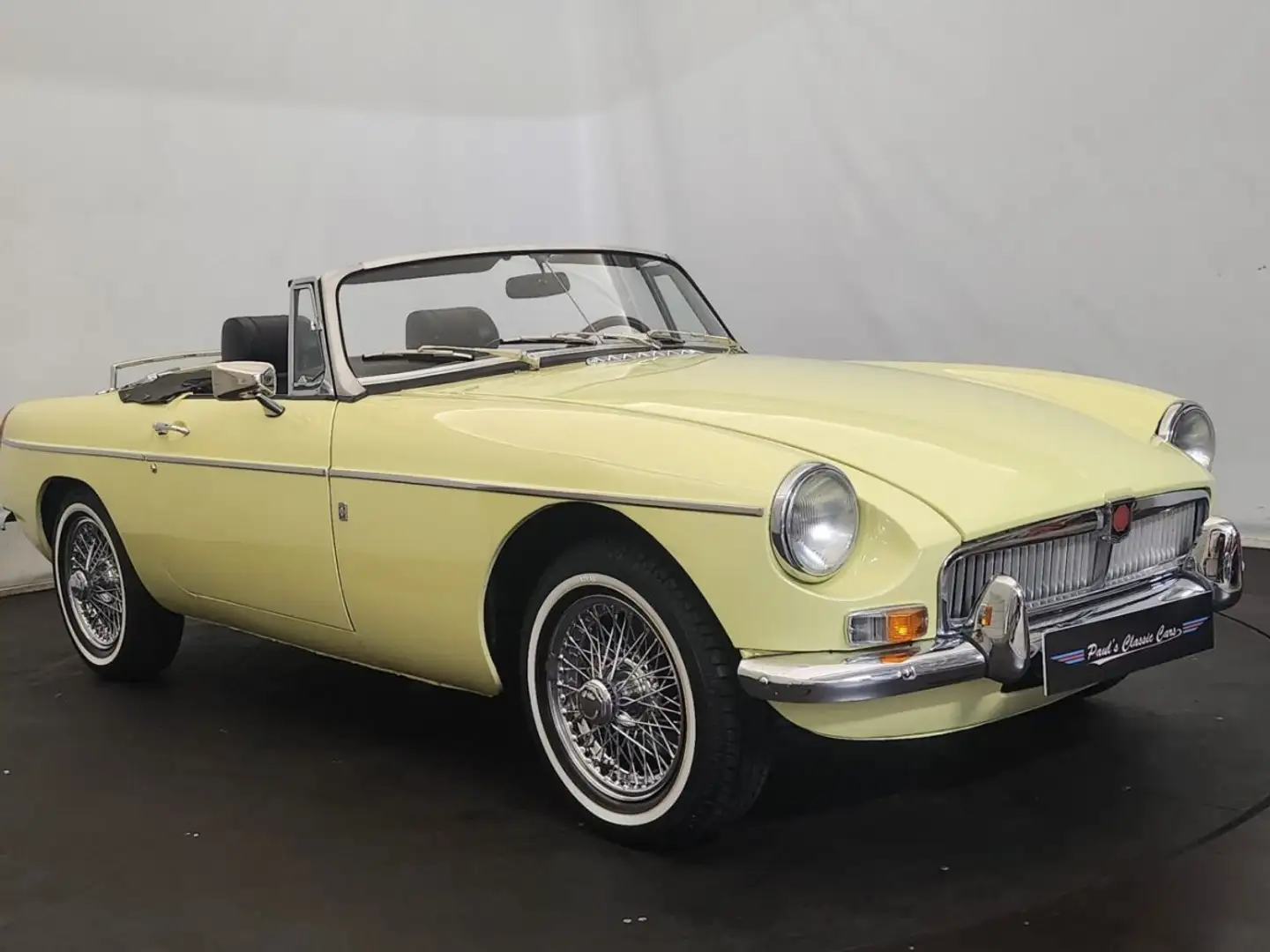 MG MGB B cabriolet Gelb - 1