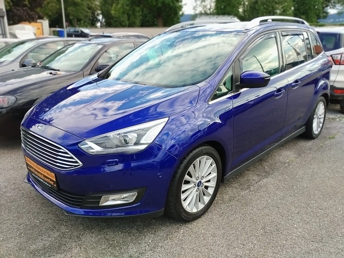 Ford Grand C-Max Titanium 2,0 TDCi Powershift Blu/Azzurro - 1