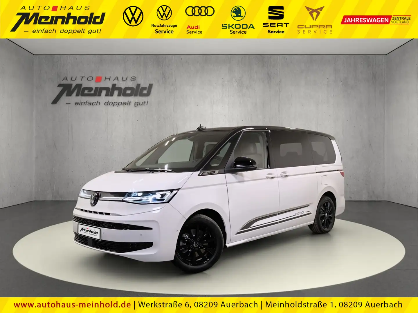 Volkswagen T7 Multivan T7 Multivan Edition Überhang TDI DSG, Glasdach, Weiß - 1