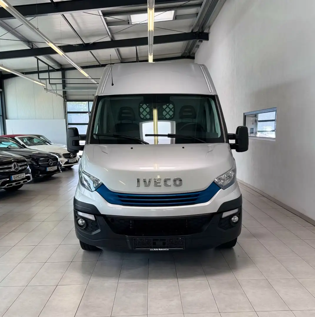 Iveco Daily Kasten*Stndhzg*Temp*Shz*Klimaauto*Bott*CNG Gris - 2