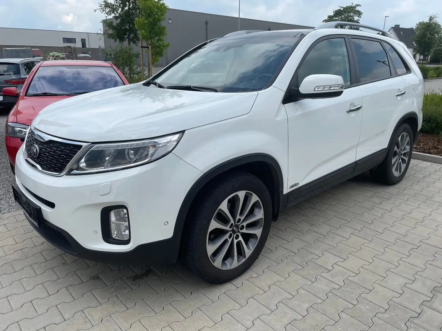 Kia Sorento Platinum Edition 4WD *PANO*AHK*NAV*LEDER Blanc - 1