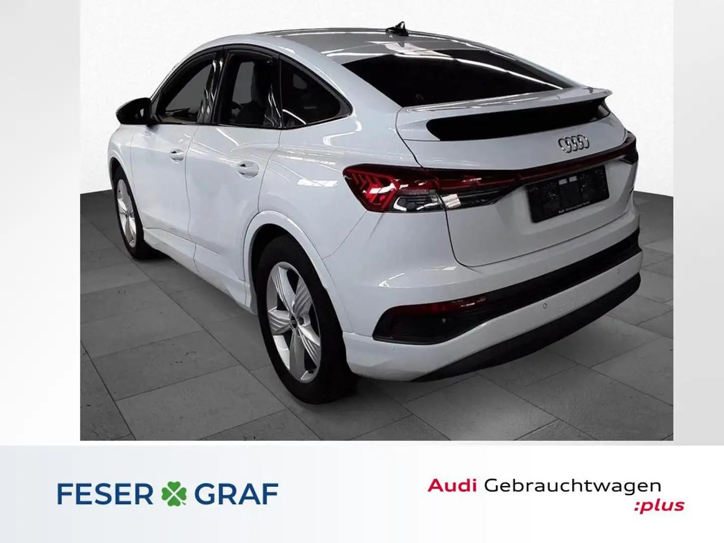 Audi Q4 e-tron Sportb. e-tron qua.50 250 kW +NAVI+SONOS+ Weiß - 1