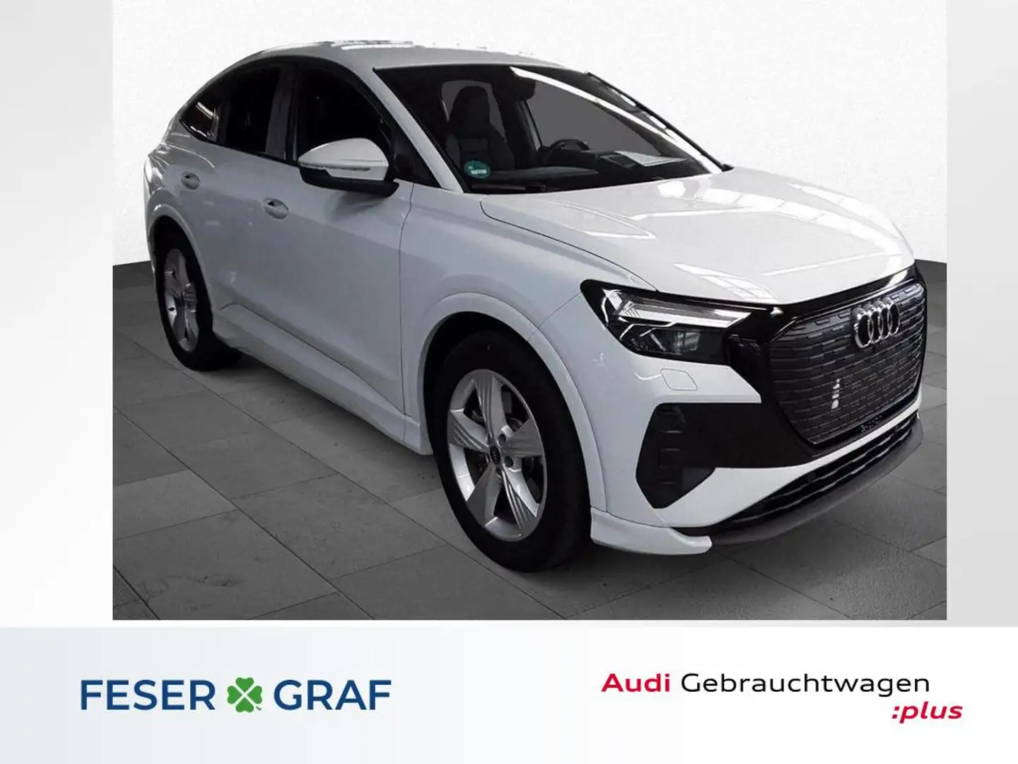 Audi Q4 e-tron Sportb. e-tron qua.50 250 kW +NAVI+SONOS+ Weiß - 1