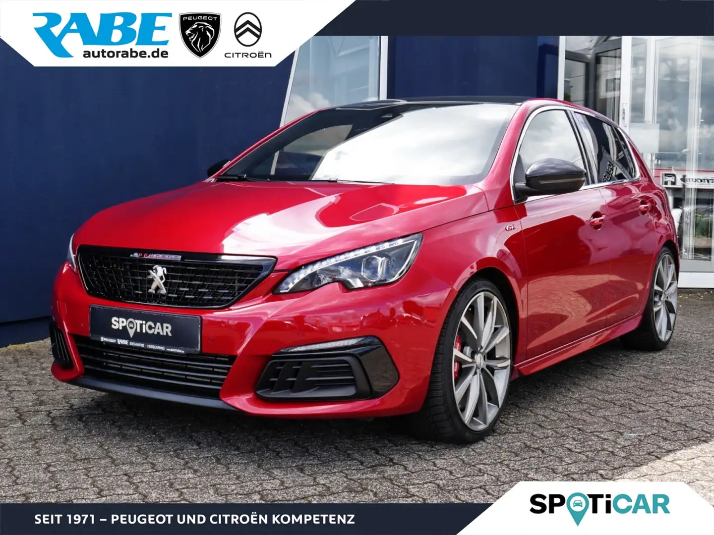 Peugeot 308 GTi 263 PT Sitzheizung+NAV+LED+Keyless Klima Rouge - 1