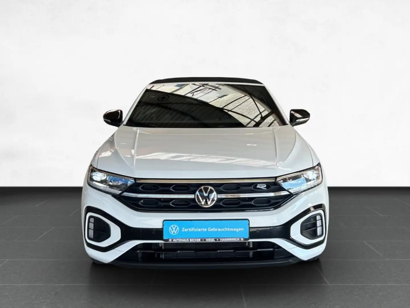 Volkswagen T-Roc Cabrio 1.5 TSI DSG R-Line /Navi/LED/Sitzhz Weiß - 2
