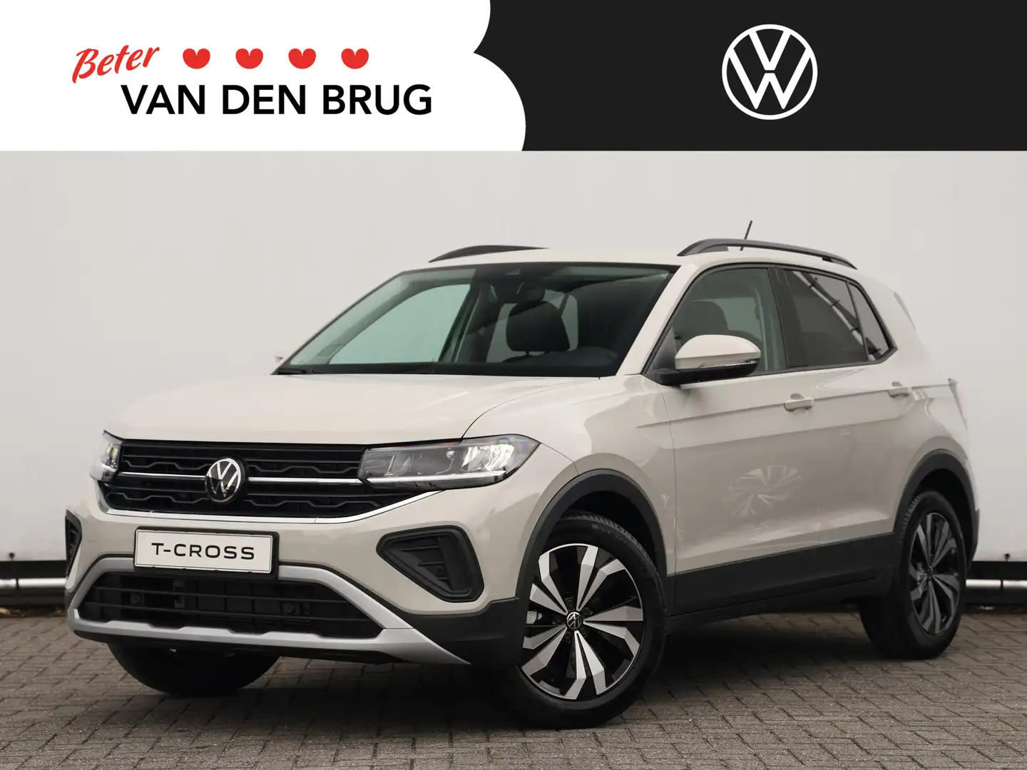 Volkswagen T-Cross Life Edition 1.0 70 kW / 95 pk TSI | Climatronic | Gris - 1