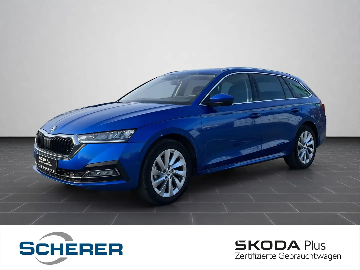 Skoda Octavia Combi Style 1,5 TSI NAVI KAMERA SHZ AppC Blau - 1