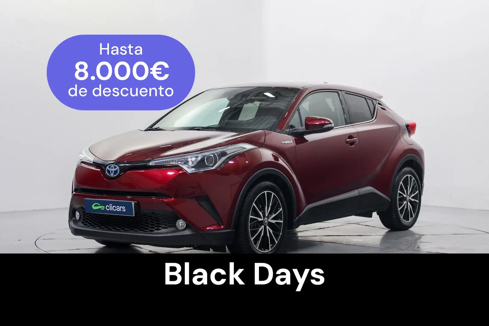Toyota C-HR 125H Dynamic Plus Rouge - 1