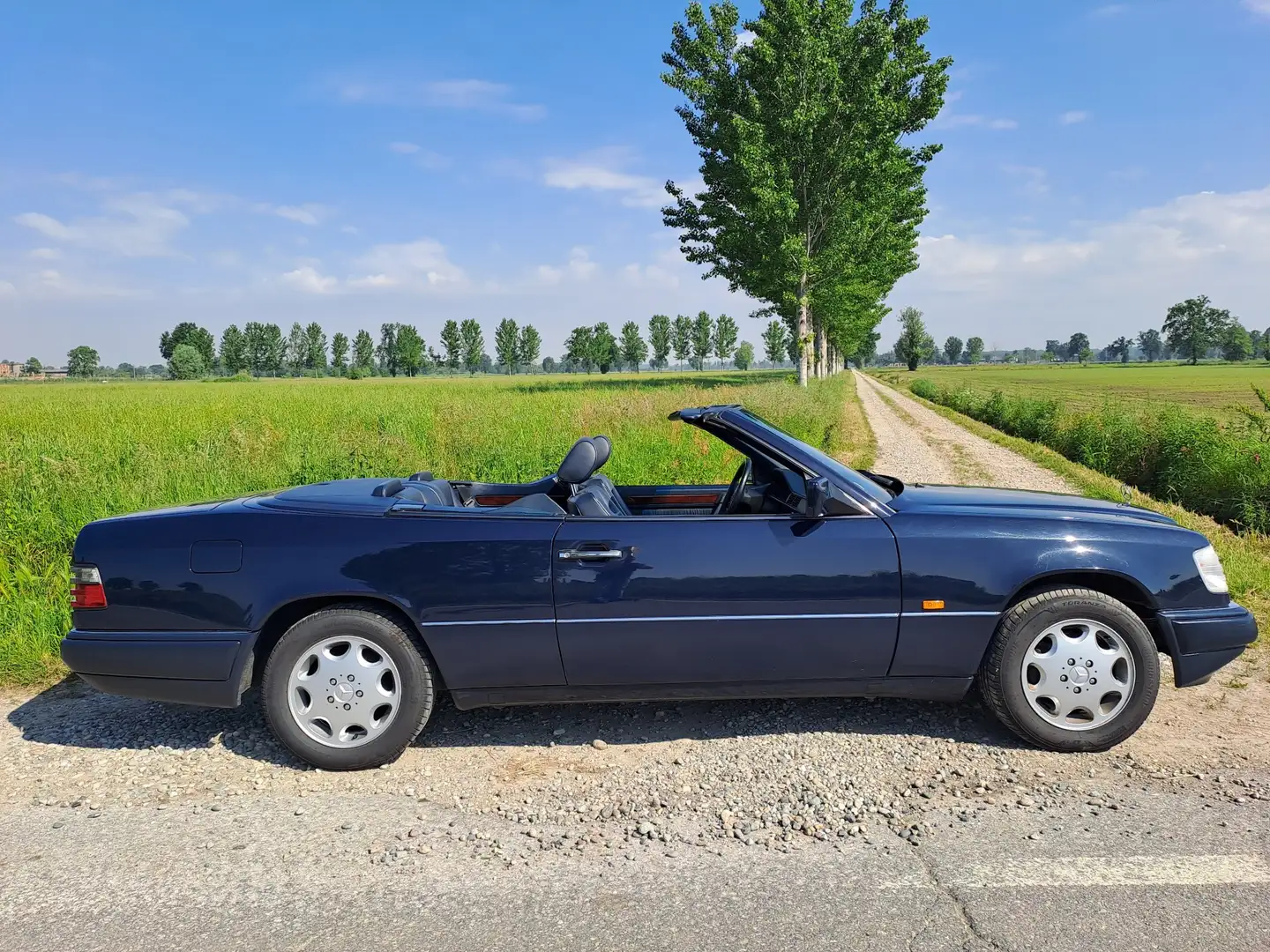 Mercedes-Benz 200 cabriolet A 124 Albastru - 2