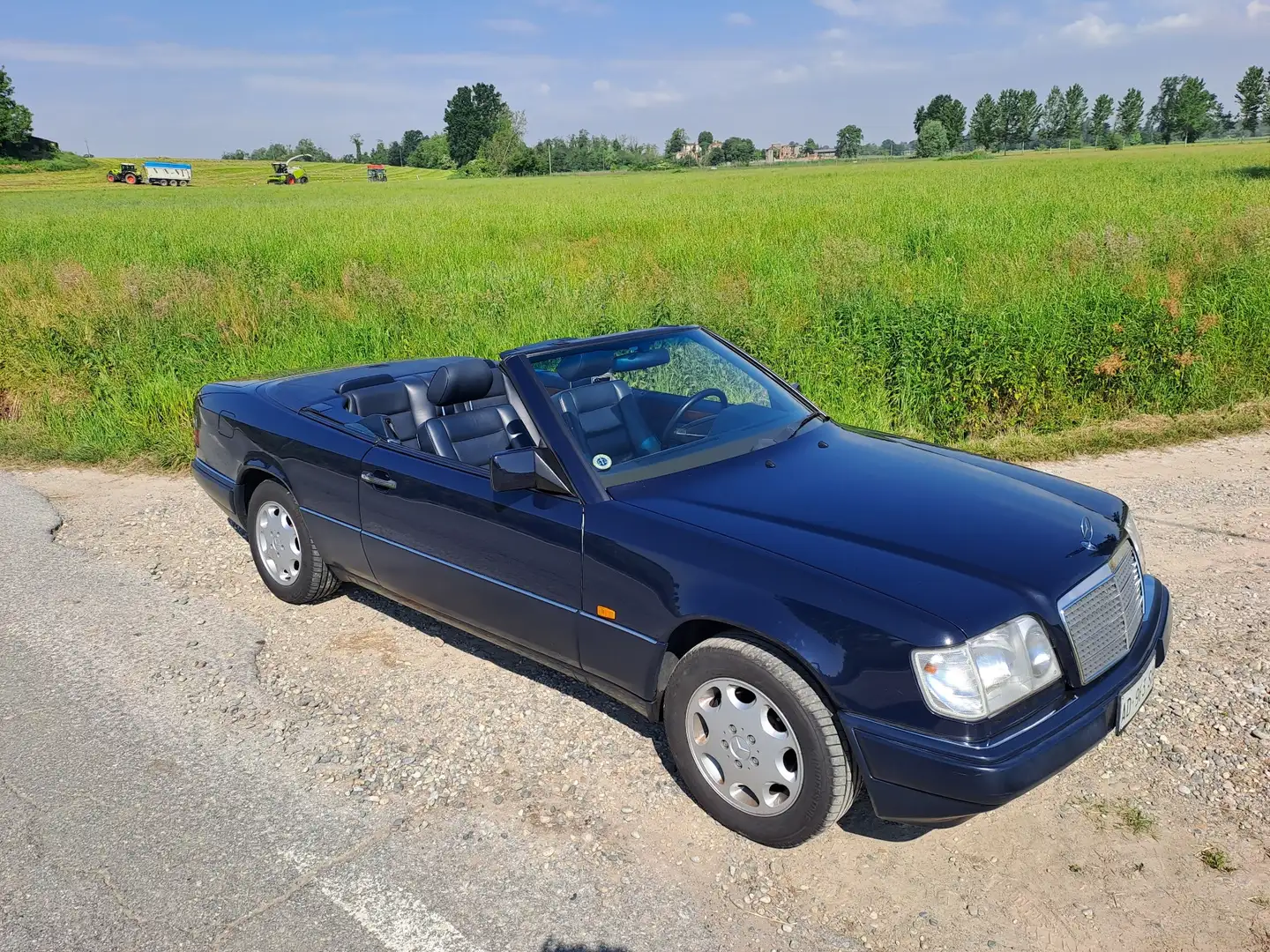 Mercedes-Benz 200 cabriolet A 124 Albastru - 1