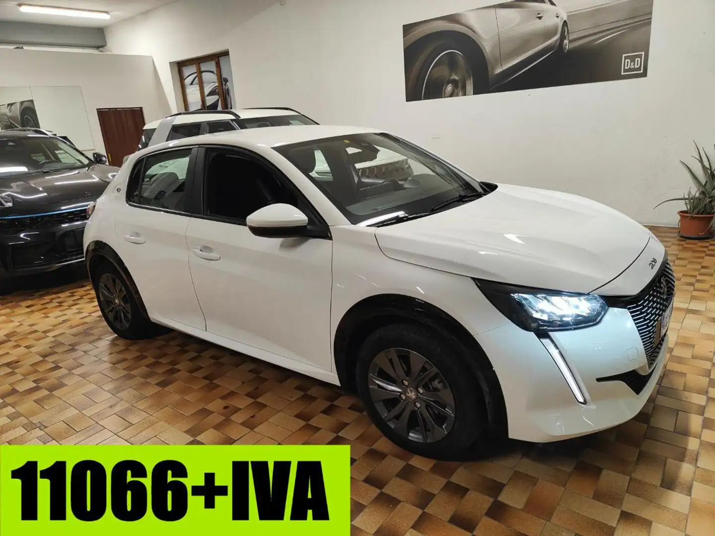 Peugeot 208 ELETTRICA ANDROID CARPLAY SENSORI Alb - 1