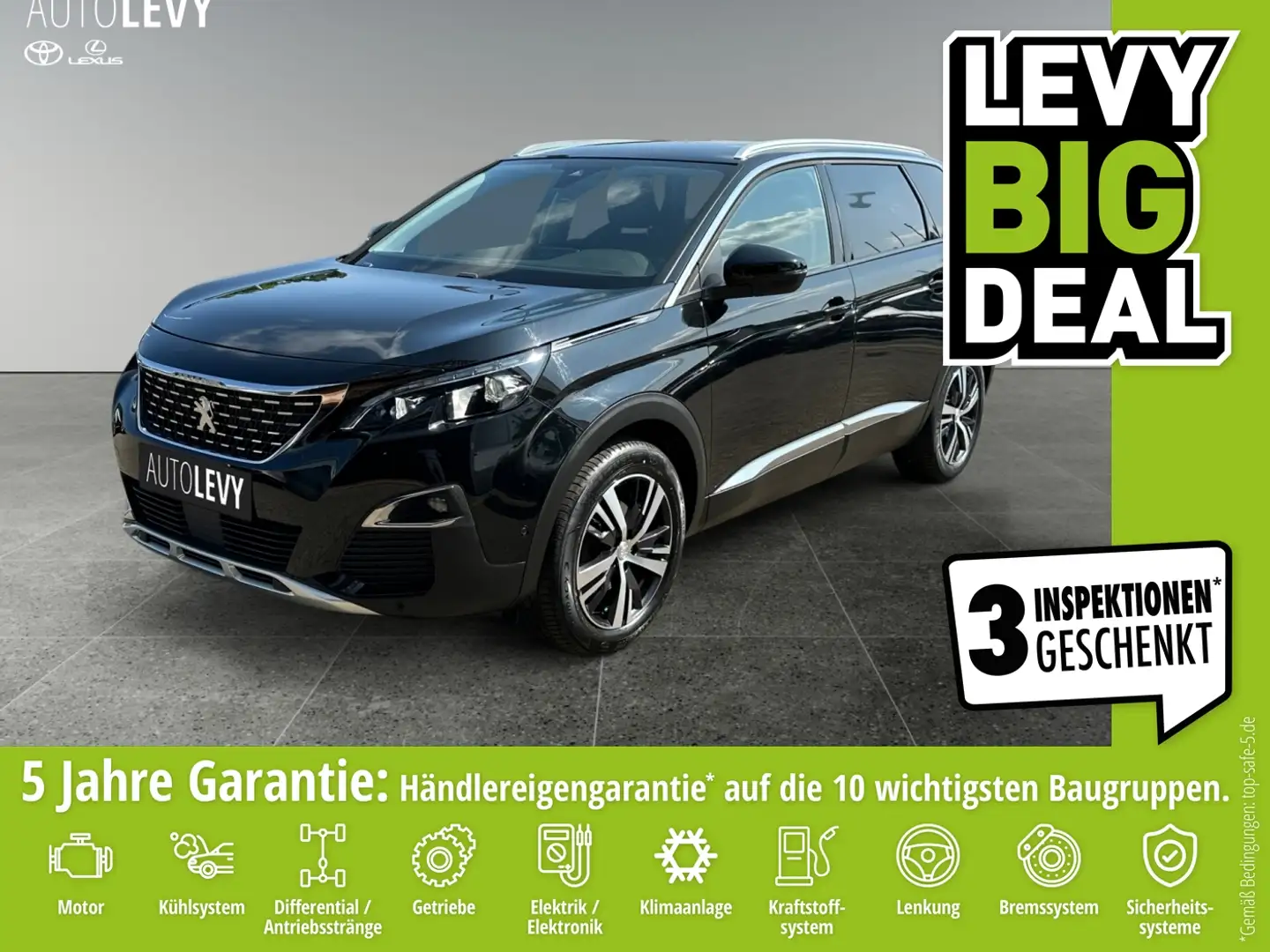 Peugeot 5008 1.2 PureTech Allure KAMERA*NAVI*BSM* Nero - 1