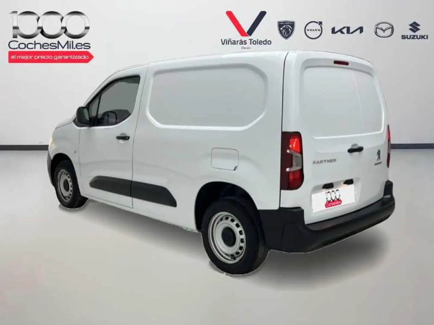 Peugeot Partner 1.5BlueHDI S&S Pro Standard 600kg 100 Blanco - 2