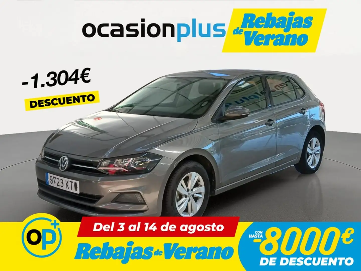 Volkswagen Polo 1.0 TSI Advance DSG 70kW Gris - 1