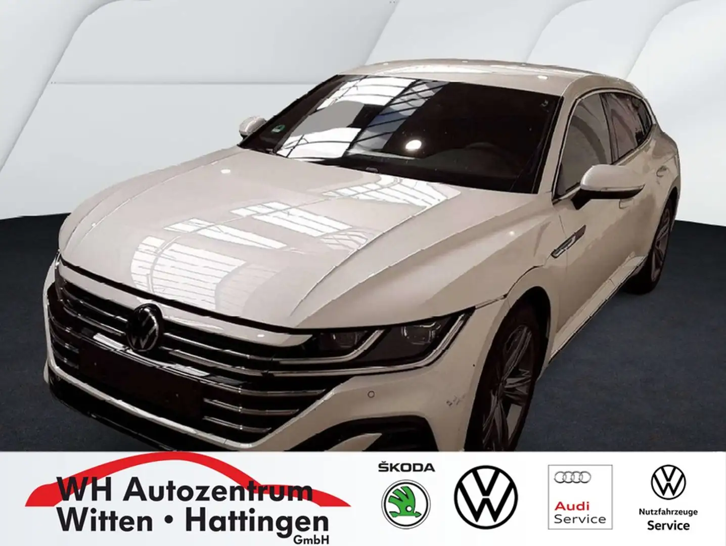 Volkswagen Arteon Shooting Brake 2.0 TSI DSG R-Line NAVI-PRO AHK ... Weiß - 1