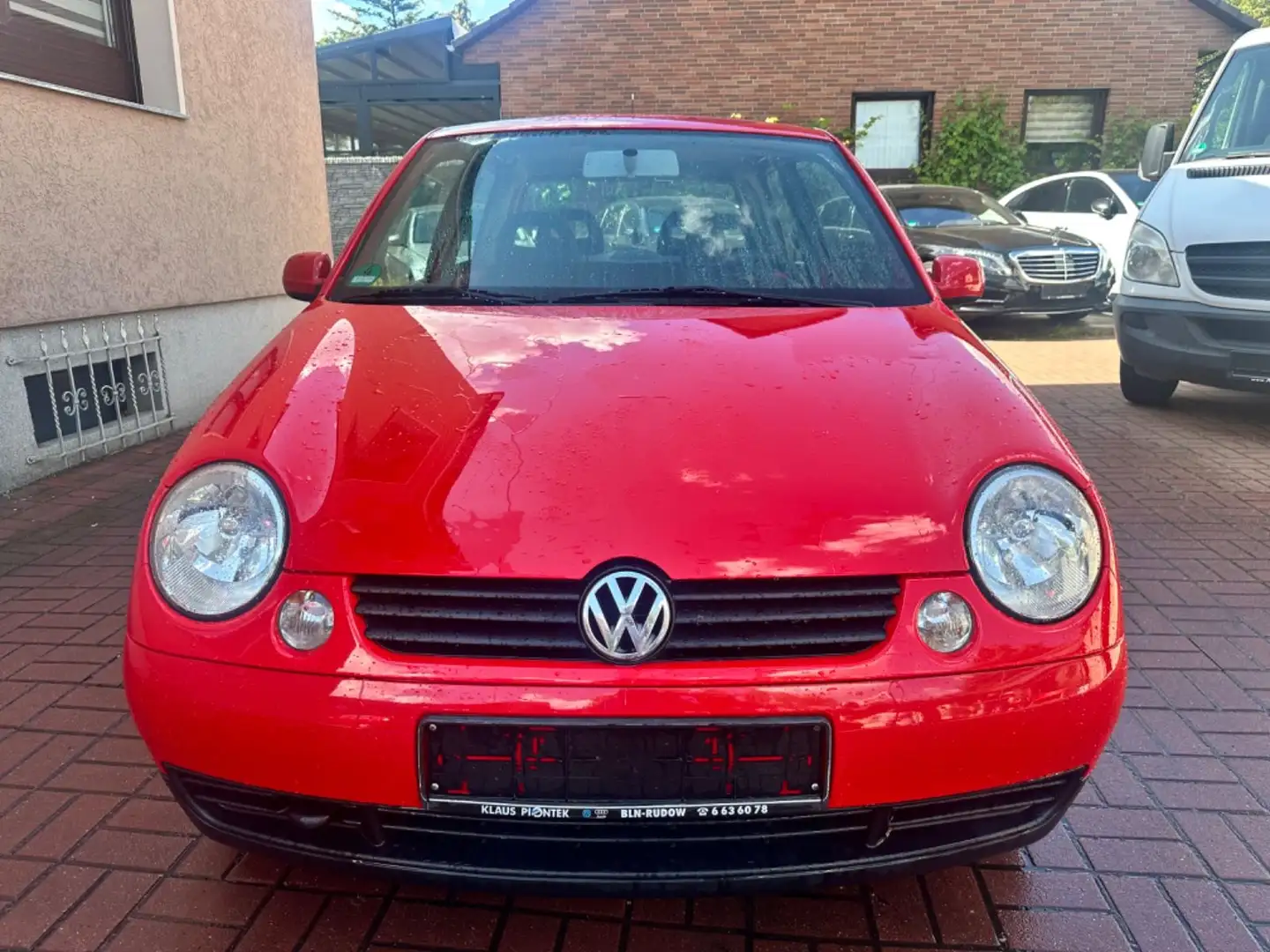 Volkswagen Lupo 1.4i 1.HAND+TÜV 02/27+ EFH Rouge - 2