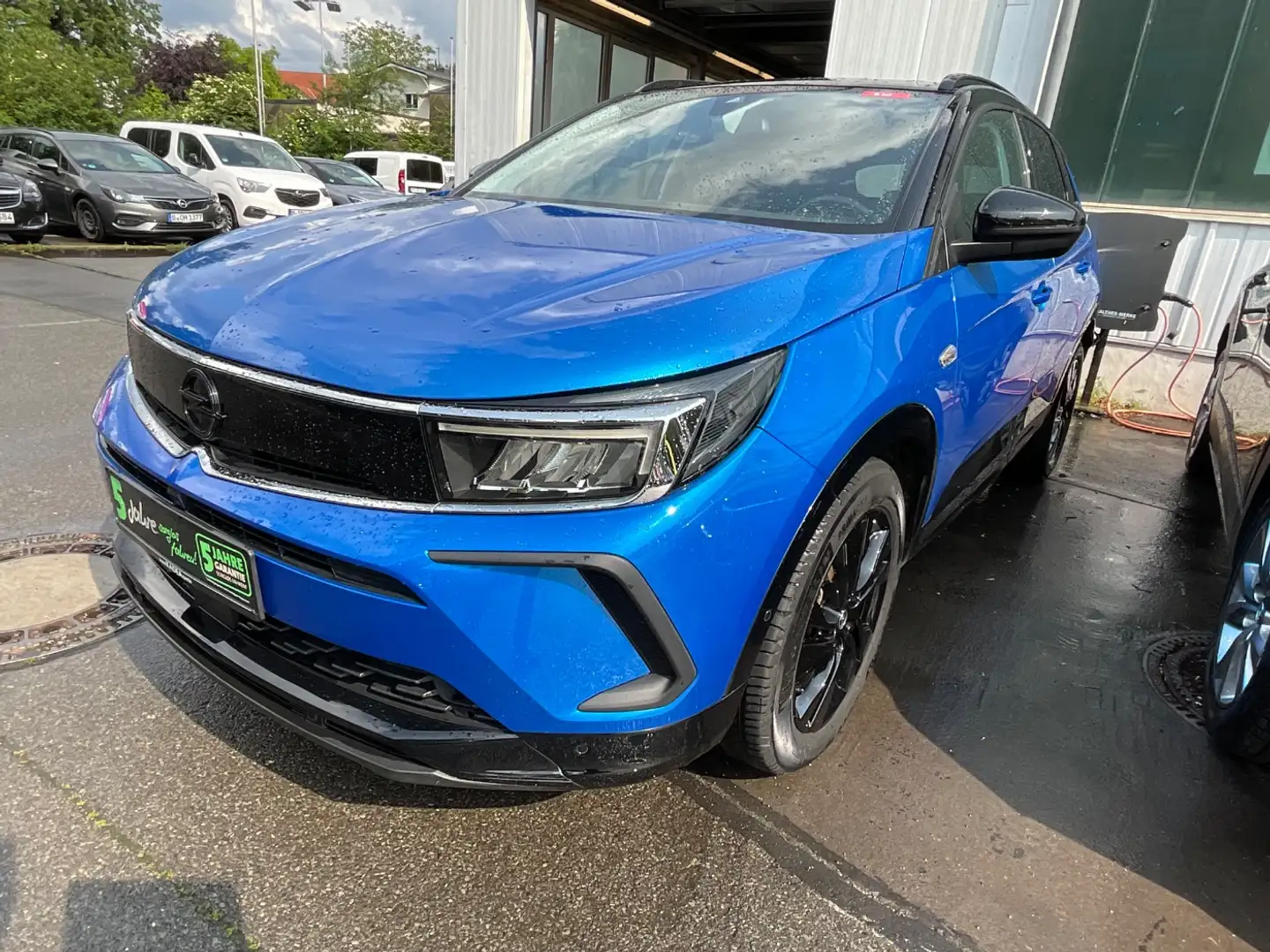 Opel Grandland 1.2 Winter-Pkt,Rückkam,18''LM,2ZKlimaA Blau - 2