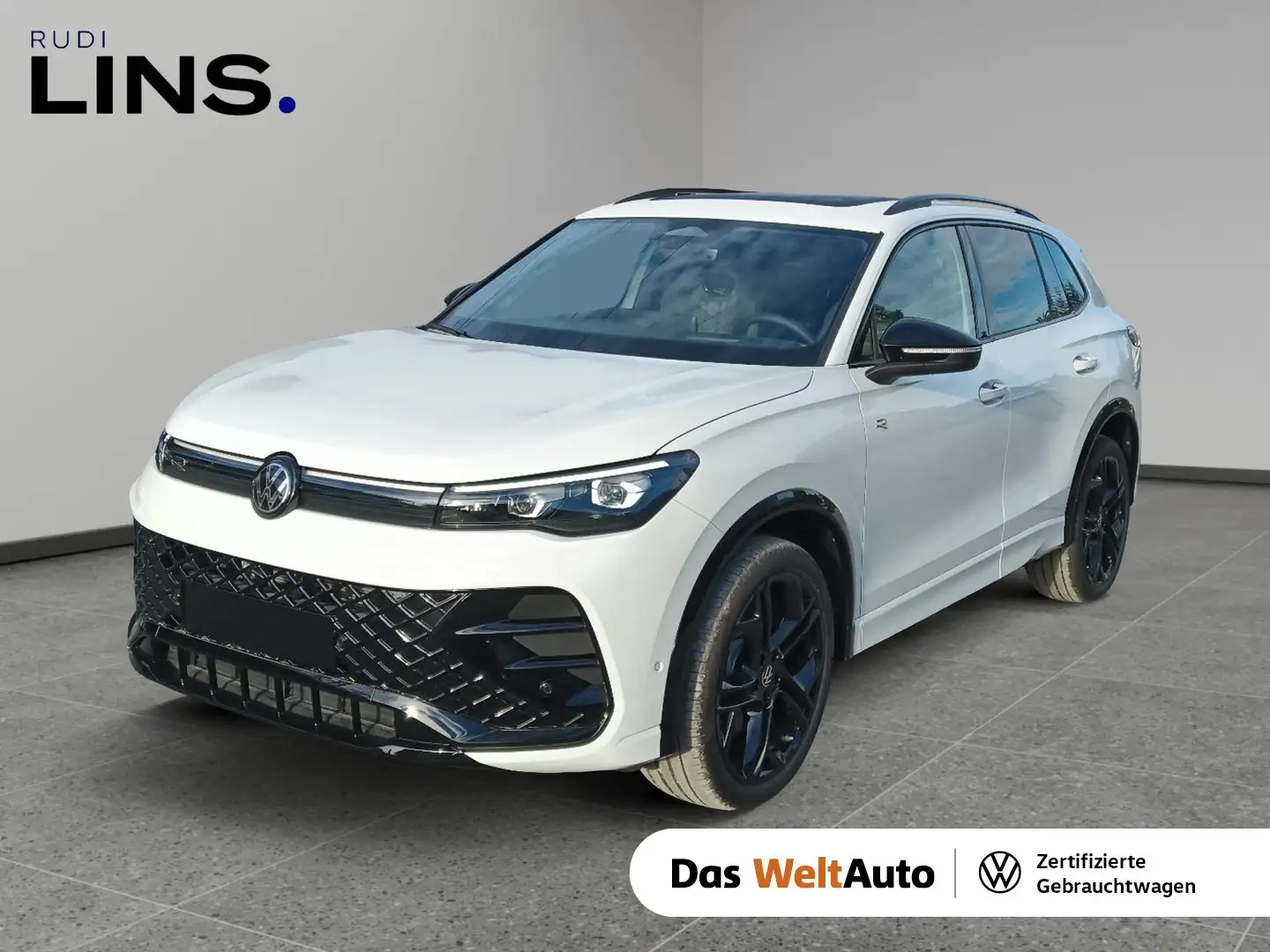 Volkswagen Tiguan R-Line TSI 4MOTION DSG Weiß - 1
