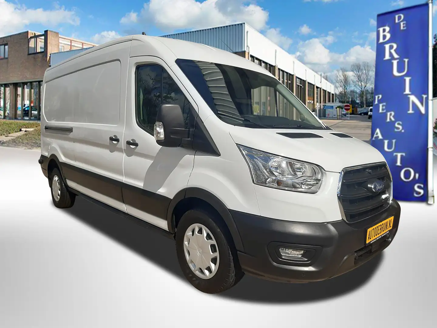 Ford Transit 350 2.0 TDCI L3H2 Trend Airco Cruise control Wit - 1