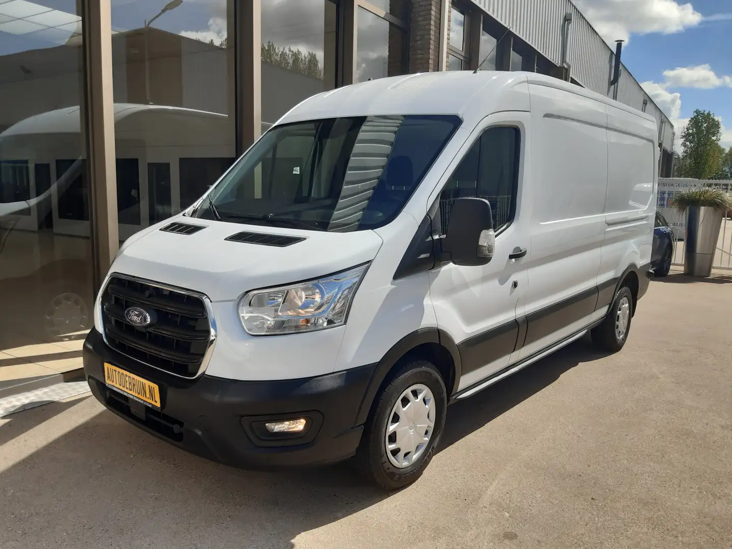 Ford Transit 350 2.0 TDCI L3H2 Trend Airco Cruise control Wit - 2