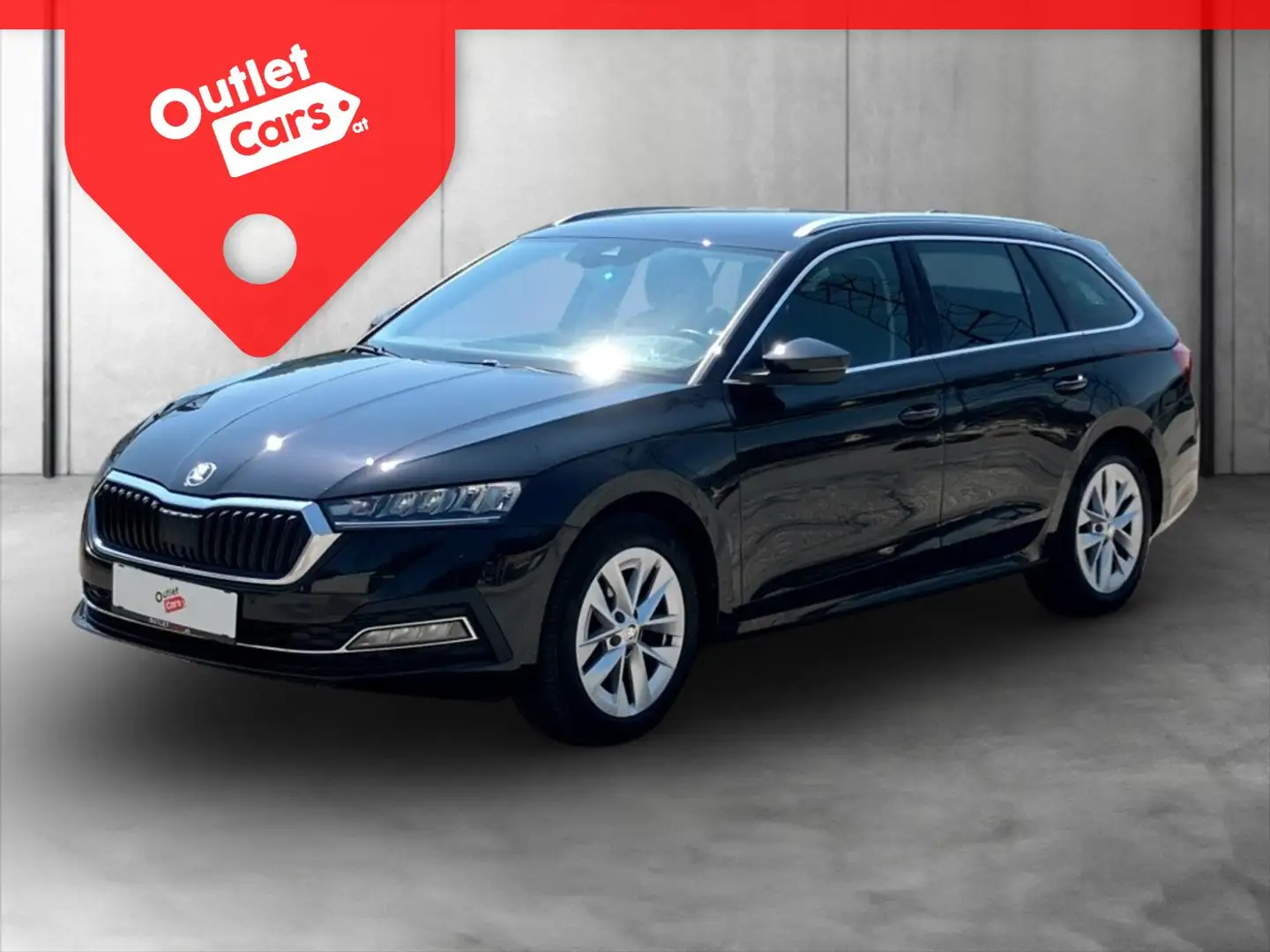 Skoda Octavia Combi 2.0 TDI Style AHK+LED+NAVI+RADAR Schwarz - 1