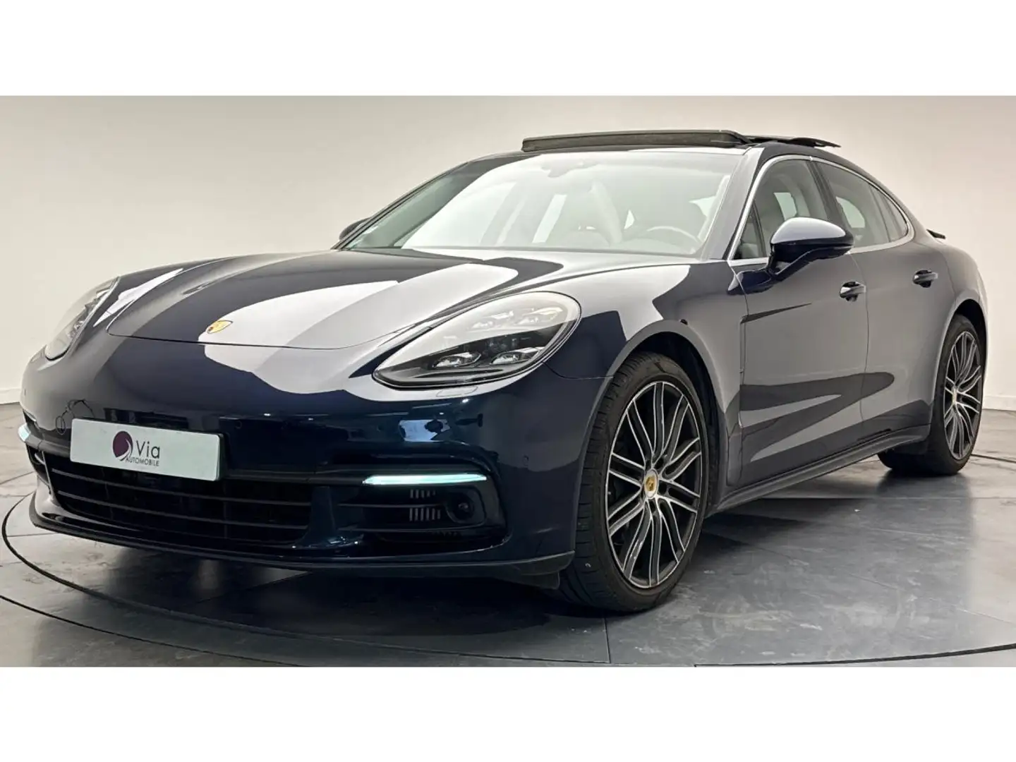 Porsche Panamera 4S V6 3.0 440 PDK Bleu - 1