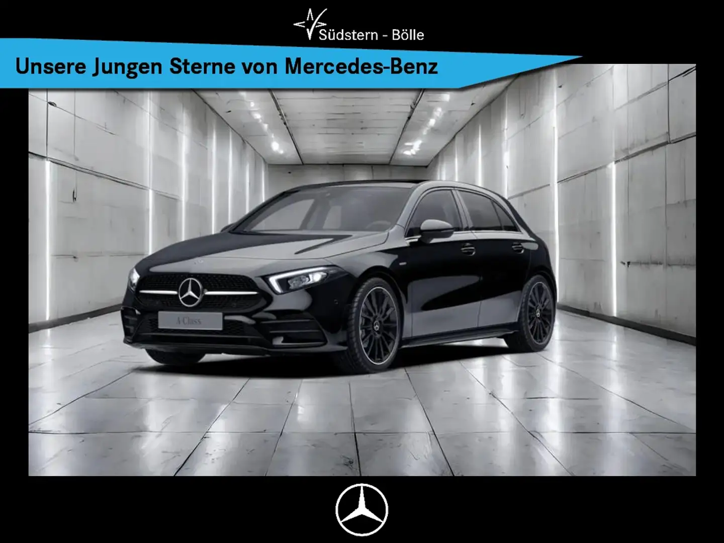 Mercedes-Benz A 180 AMG+NIGHT+PANO+AMBI+STNDHZG.+ADV.SOUND+LED Schwarz - 1