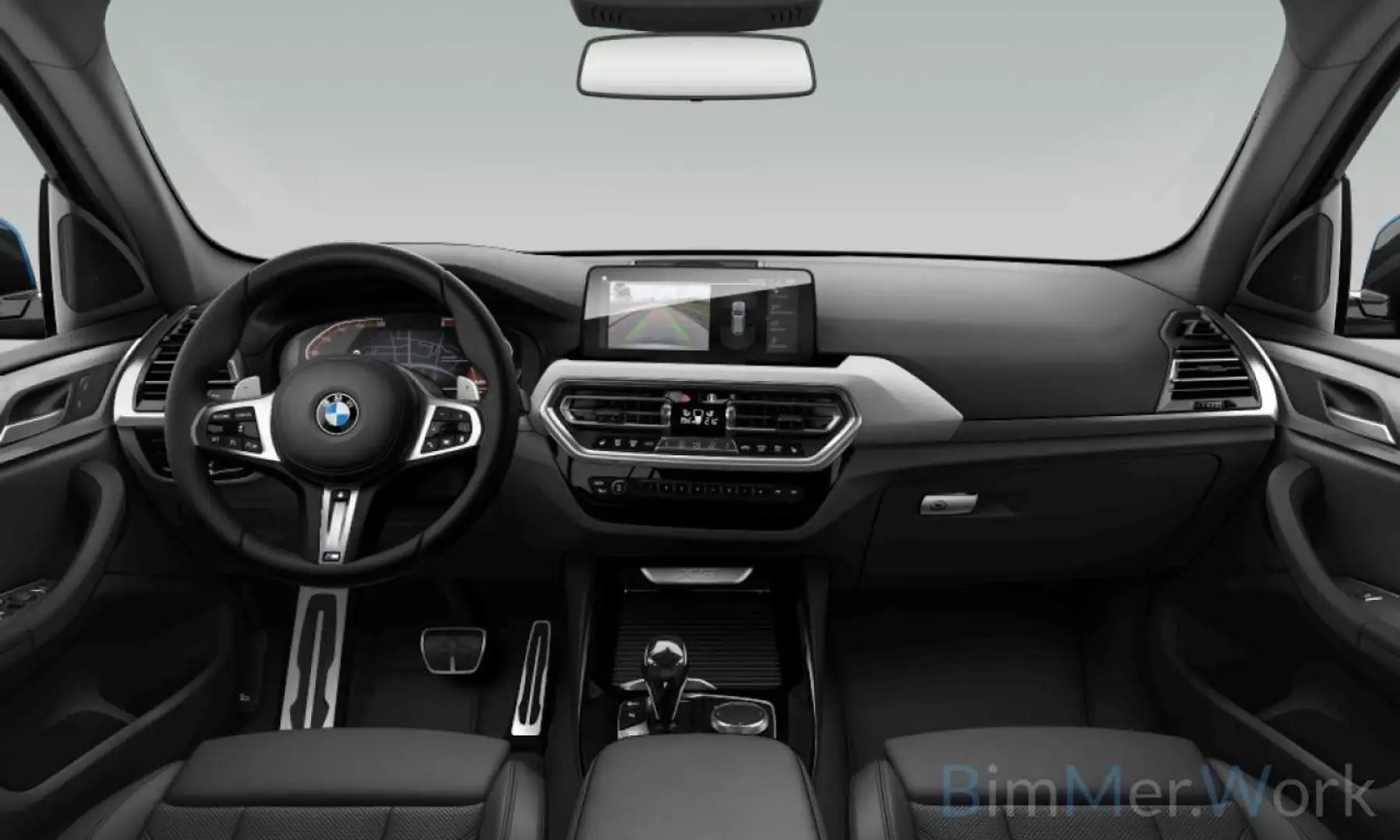 BMW X3 M Sport AHK Kamera DAB HiFi Standheizun Blau - 2