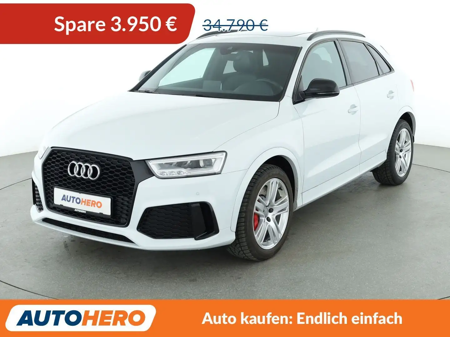 Audi RS Q3 2.5 TFSI quattro Performance Aut.*NAVI*LED*TEMPO* Weiß - 1