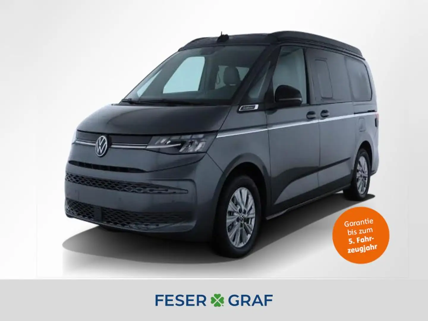 Volkswagen T7 California Hybrid 4x4 Ocean ACC AHK Standh. Gris - 1