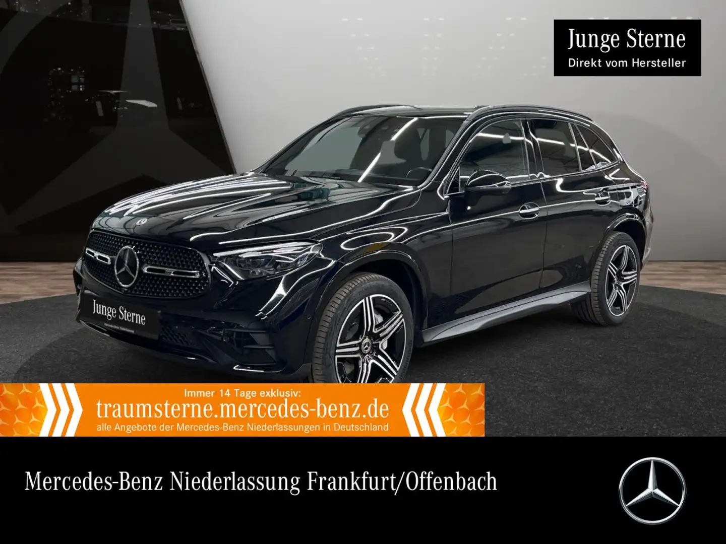 Mercedes-Benz GLC 300 de 4M AMG+NIGHT+360+AHK+KEYLESS+9G Schwarz - 1