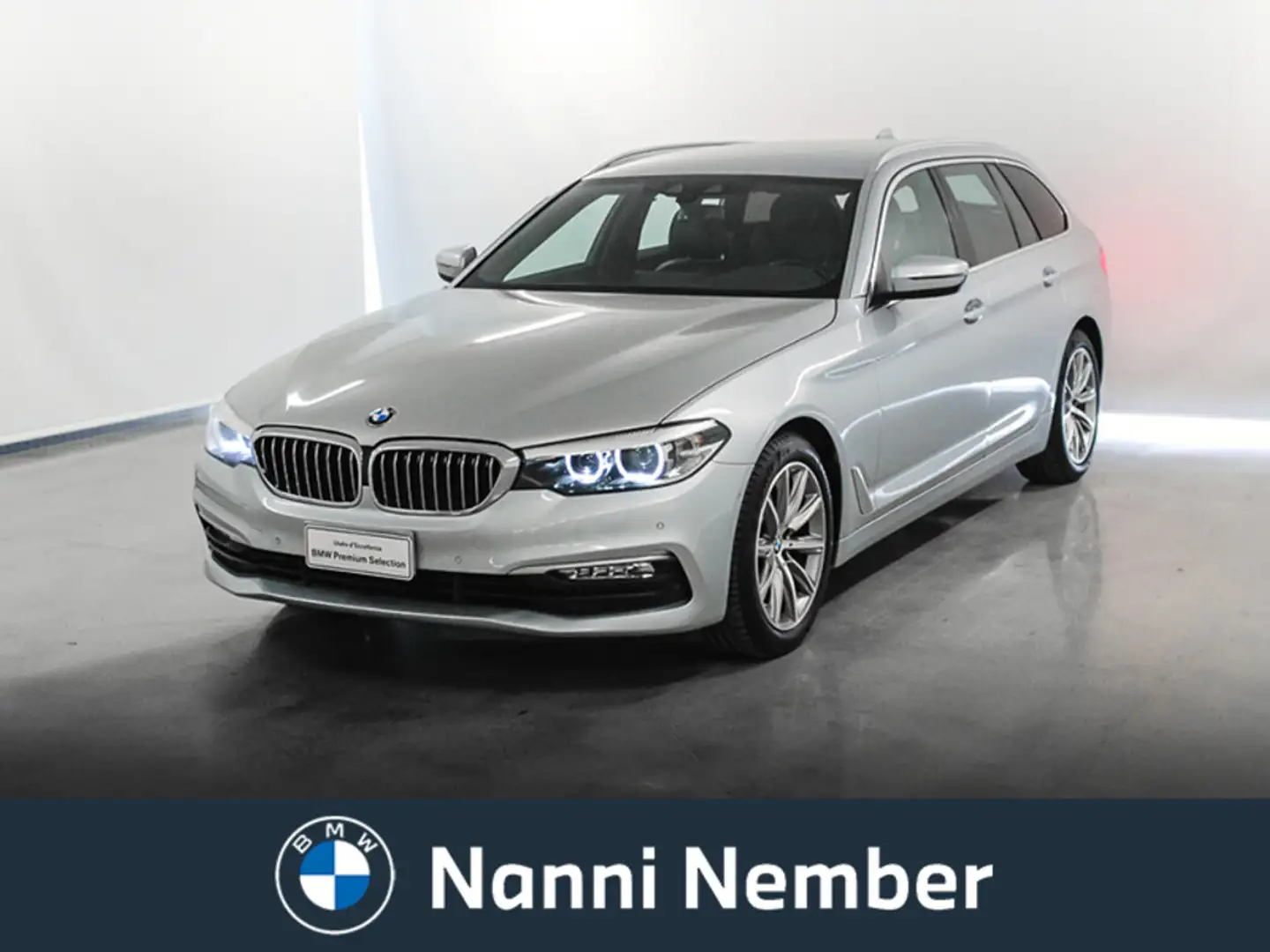 BMW 520 d Touring Luxury Grau - 1