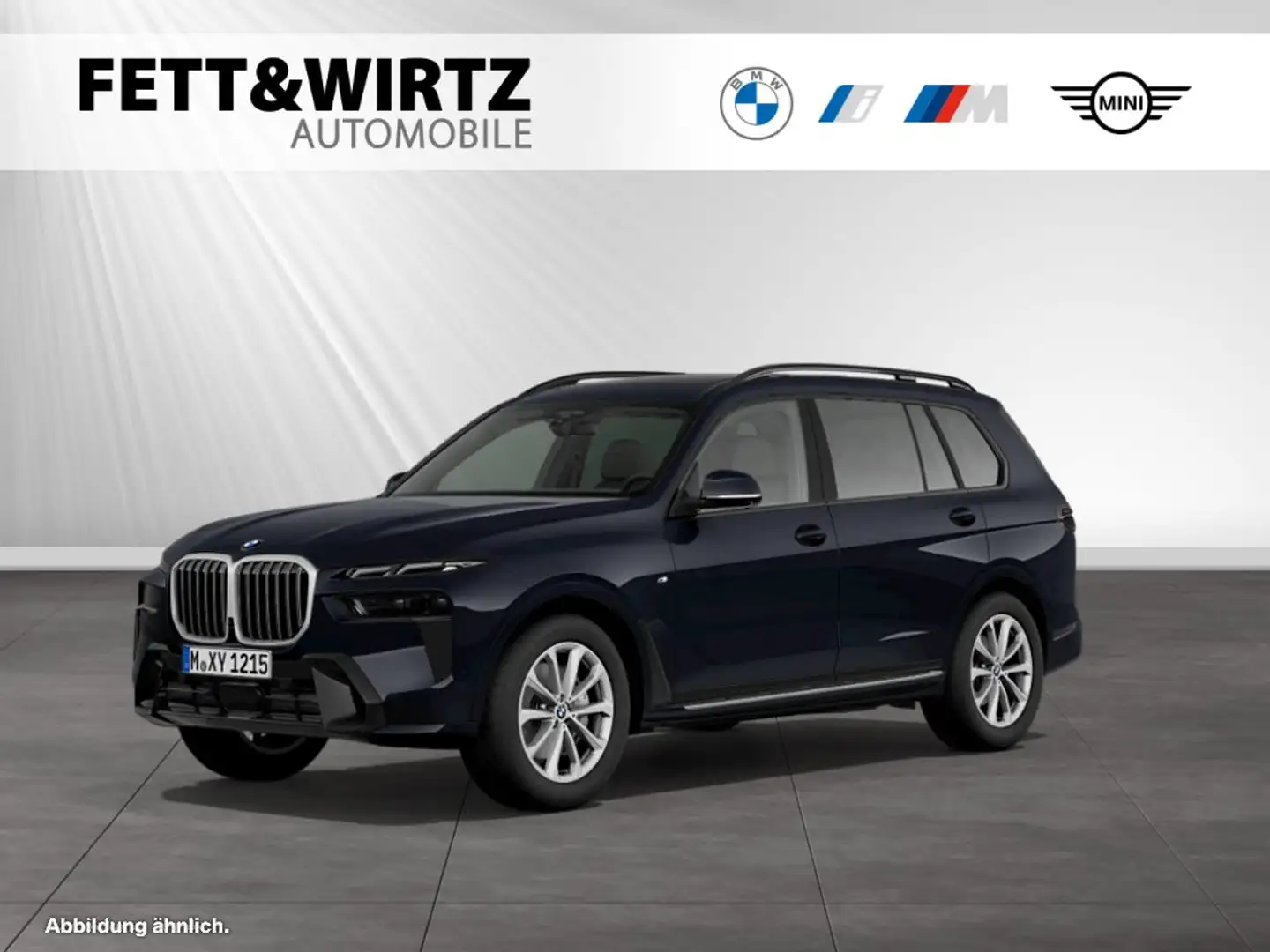BMW X7 xDrive40i M Sport|AHK|SkyLounge|Autobahnassistent Noir - 1