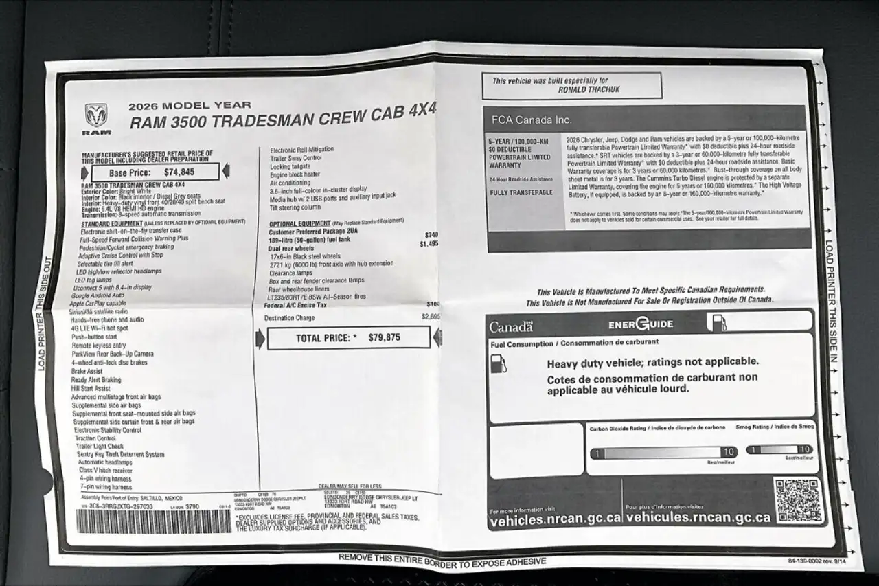 RAM 3500 снимка RAM 3500