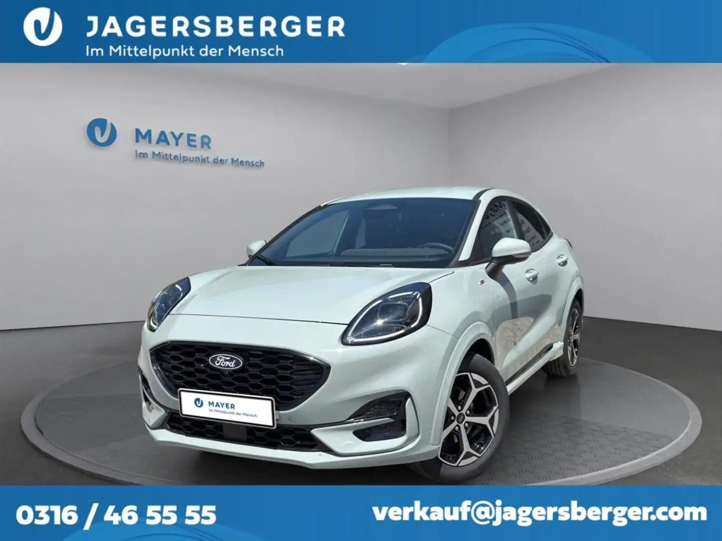 Ford Puma 1,0 EcoBoost Hybrid ST-Line Grau - 1