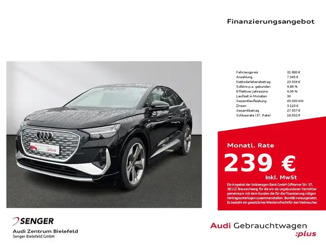 Audi Q4 e-tron Sportback 35 MMI Matrix Digi-Cockpit