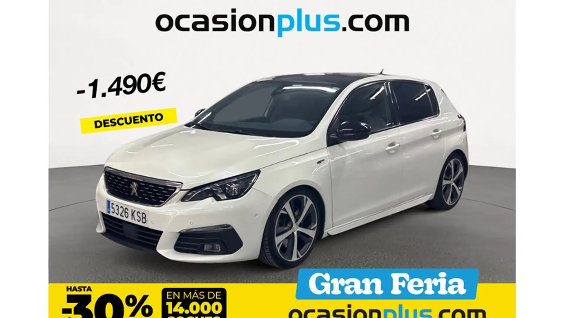 Peugeot 308 1.6 PureTech S&S GT EAT8 225 Weiß - 1