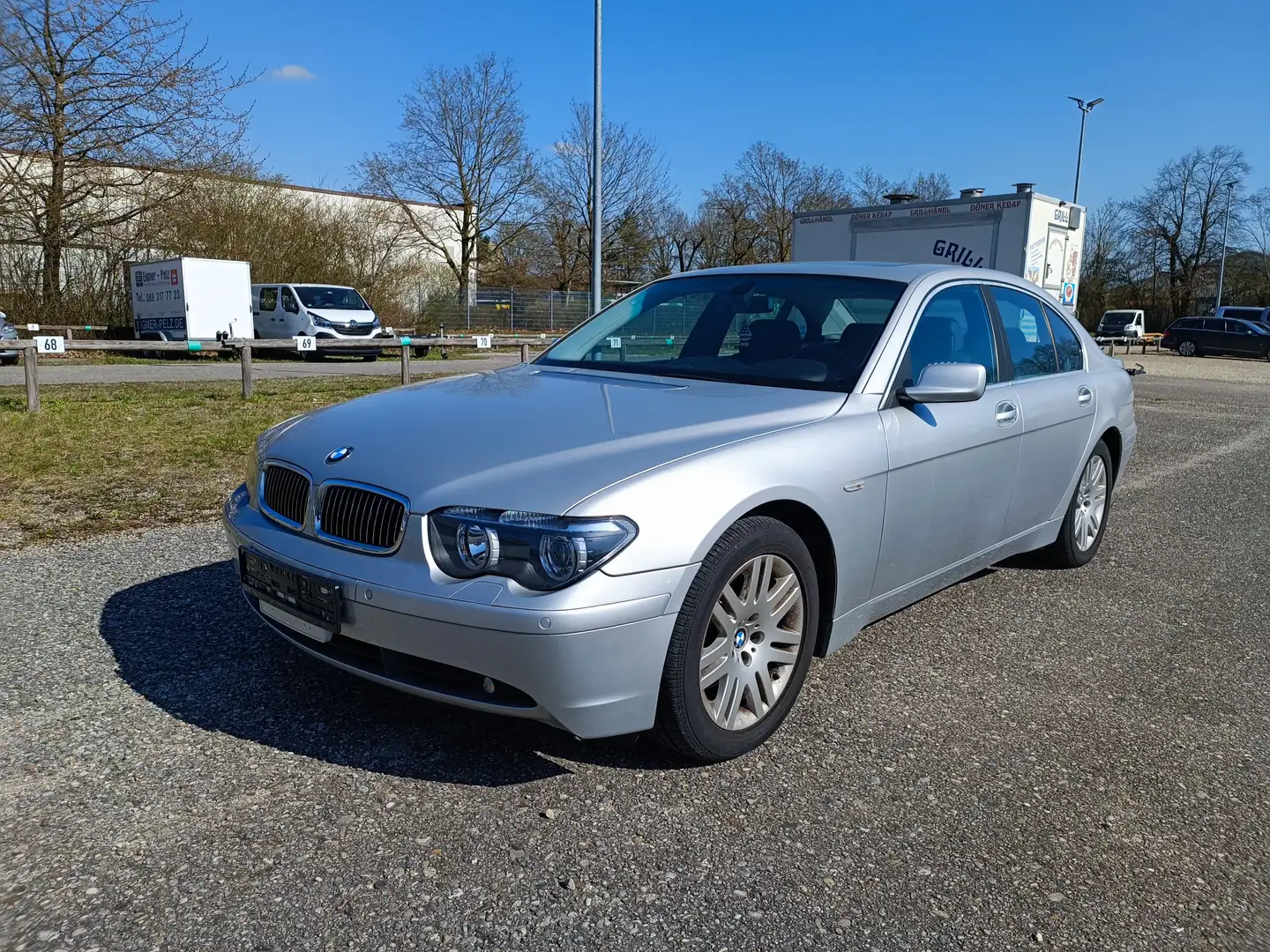 BMW 745 7er 745i Silber - 2