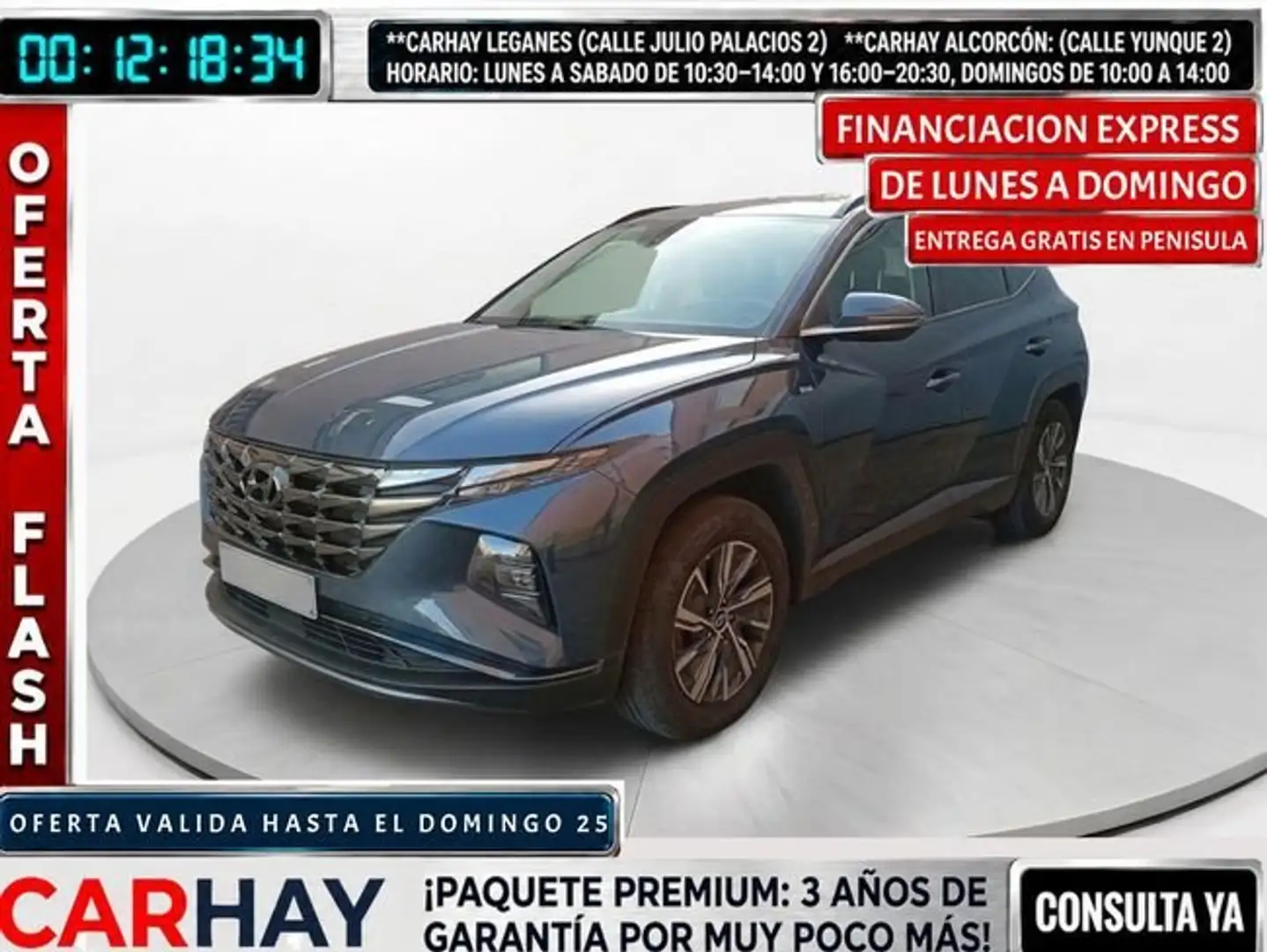 Hyundai TUCSON 1.6 TGDI 110kW (150CV) 48V Maxx Azul - 1