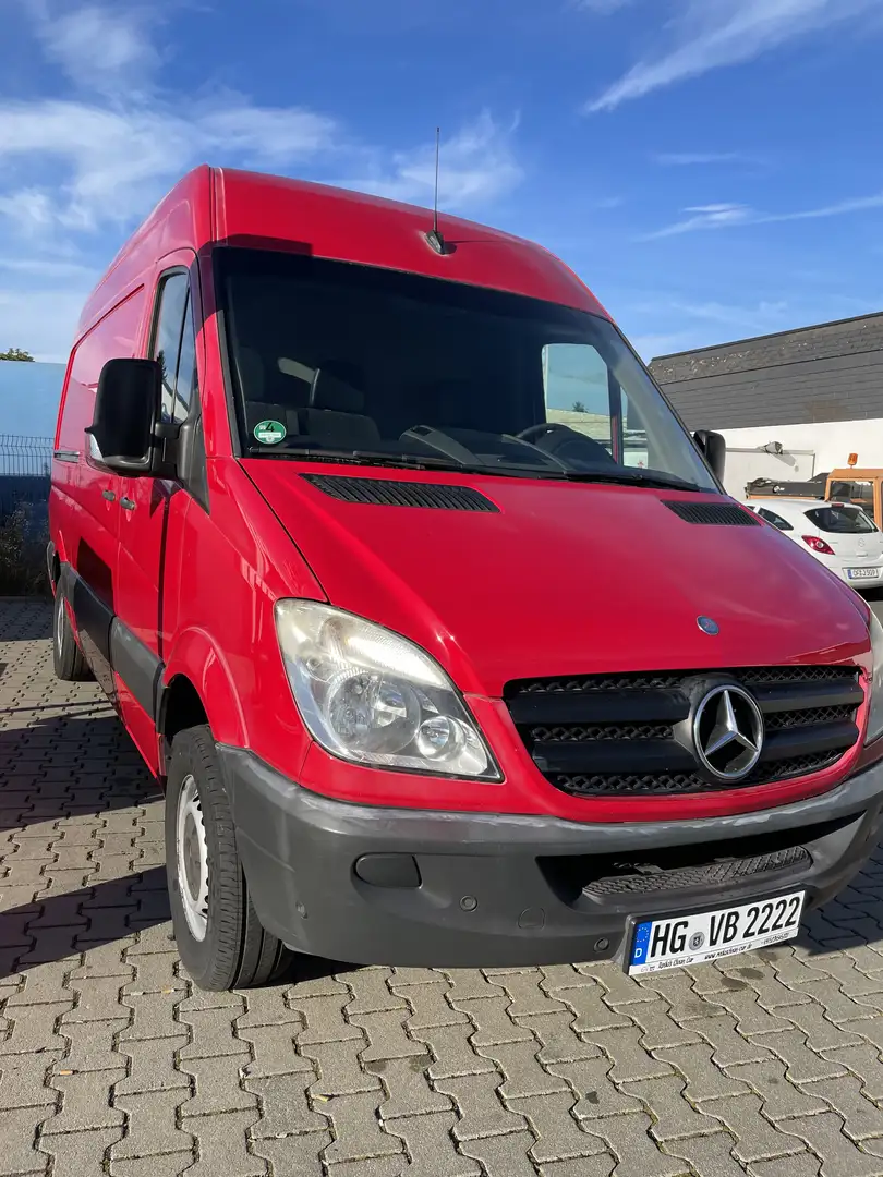 Mercedes-Benz Sprinter 316 Benziner NGT Erdgas Transporter Van Bus Rot - 2