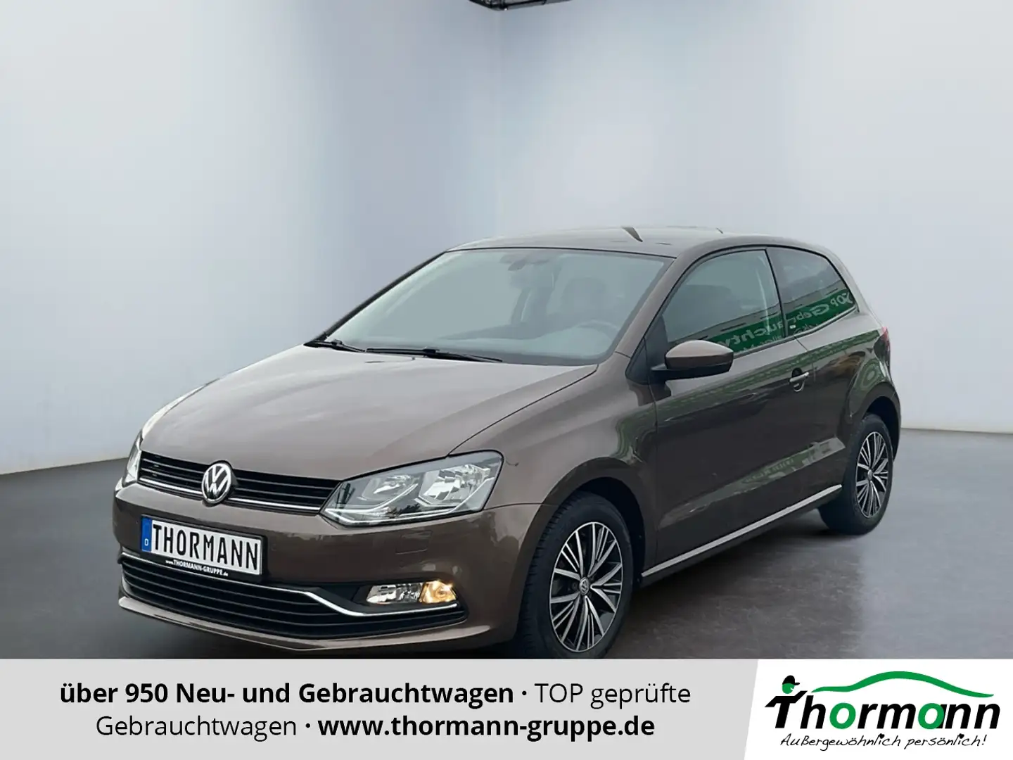 Volkswagen Polo V 1.0 TSI BMT Allstar LM KlimaA W-Paket Bruin - 1